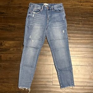 Nicole Miller Boho Skinny Ankle Jeans